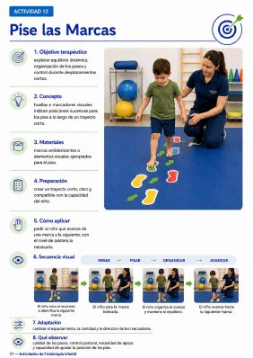 Actividad de fisioterapia infantil: Sube al Cerro