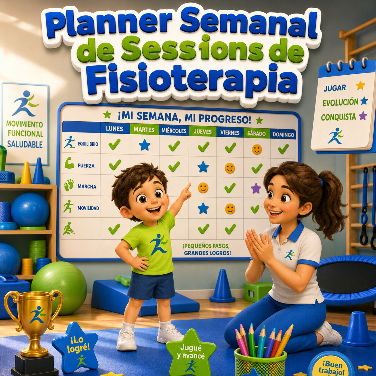 Planeador Semanal de Sesiones de Fisioterapia